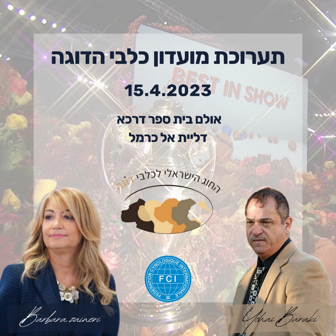 תערוכת החוג הישראלי לכלבי דוגה
